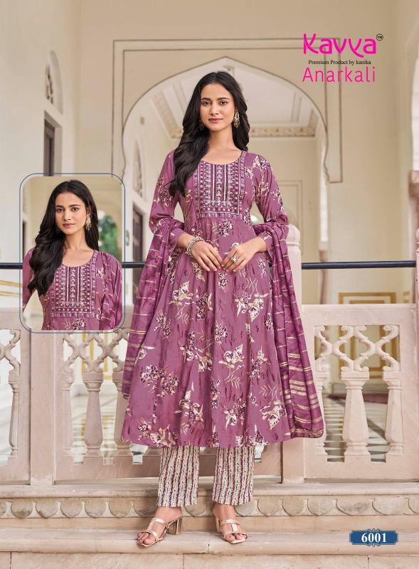 Kavya anarkali vol 6 kurtis wholesale online
